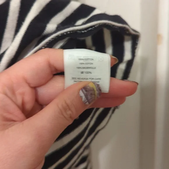 Striped J Crew long sleeve shirt - Picture 5 of 5